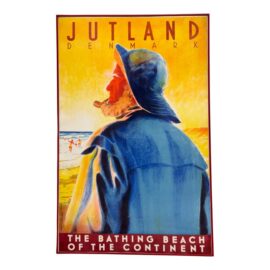 Henrik Hansen "Jutland Denmark the Bathing Beach of the Continent" Poster Print