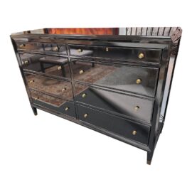 Arhaus Lenox Collection Chest of Drawers, Black