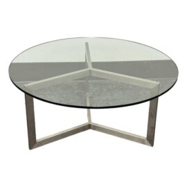 Room & Board Bond Glass + Steel Coffee Table. Original Price: $580