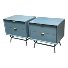 Blu Dot Dang Nightstands, Pair. Original Price: $1,600