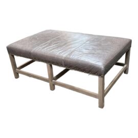 Serena & Lily Ottoman. Original Price: $4,600