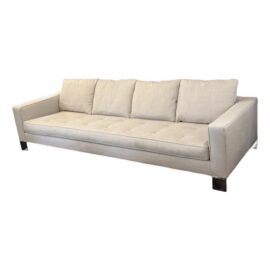 Rodolpho Dordoni for Minotti Pollock Sofa. Original Price: $27,500