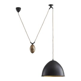 Arteriors Egg Drop Pendant, Bronze/Brass. Original Price: $1,900