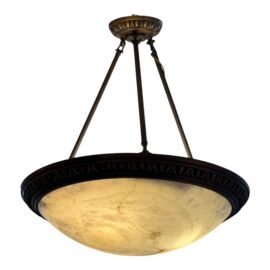 Boyd Lighting Alabaster Dome Pendant