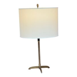Brass Table Lamp Horse Head Finial