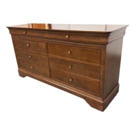 Shermag Louis Philippe Six Drawers Dresser