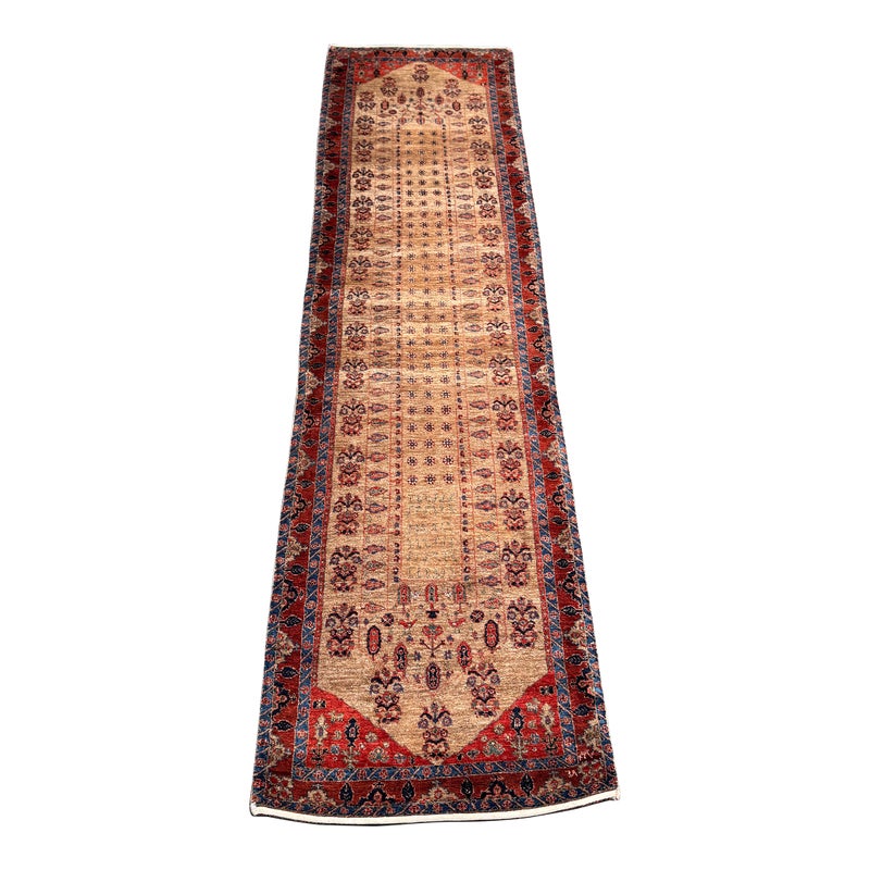 2ft 10in × 11ft 1in Iranian Gabbah Runner Rug. Original Price
