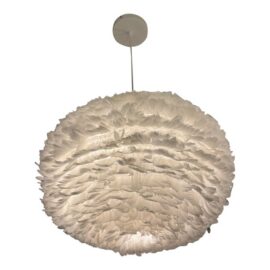 Umage Eos Feather Pendant, White. Original Price: $320