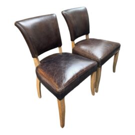 Four Hands Mimi Side Dining Chairs, Pair. Estimated Price: $1,600
