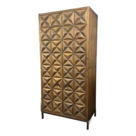 Noir Furniture Jones Armoire. Original Price: $6,780