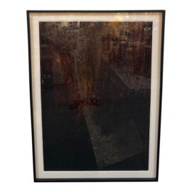 Victor Hugo Zayas Grid Series Original Artwork, Framed. Estimated Price: $2,650