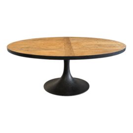 Restoration Hardware Aero Dining Room Table, Oval. Estimated Cost: $7,000