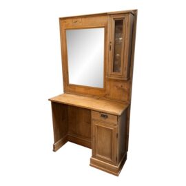 Early American Pine Wood Vanity