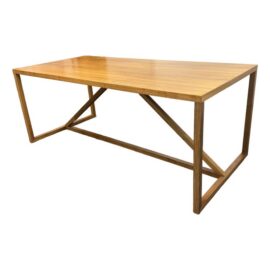 Blu Dot Strut Wood Dining Table. Original Price: $2,100