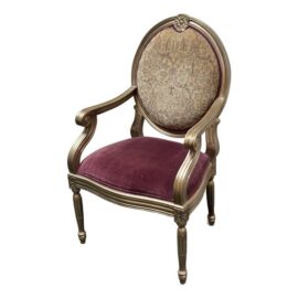 Italmond Furniture French Louis XVI Style Armchair