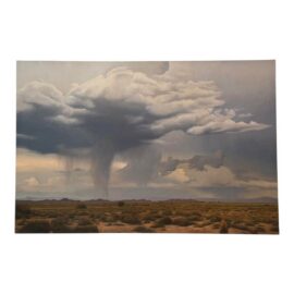 David Gordinier's Brewing Storm Original Oil on Canvas Painting, Signed. Estimated Cost: $9,000