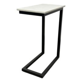 Modern C-Shape Side Table