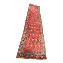 3ft 8in × 16ft Hand-Knotted Persian Runner