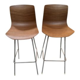 Case Furniture for Design Within Reach Loku Bar Stools, Pair. Original Price: $1,800