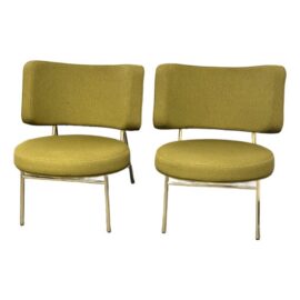 Calligaris Coco Lounge Chairs, Pair. Original Price: $3,000