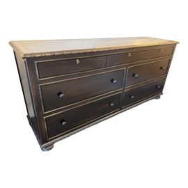 Restoration Hardware French Empire Bedroom Collection Low Boy Dresser. Estimated Cost: $4,250