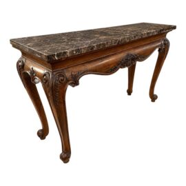 Hekman Furniture Company Console Table With Marble Top
