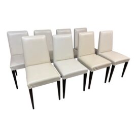 Roberto Lazzeroni for Ceccotti Collezioni Classic Dining Chairs, Set of Eight. Estimate Price: $11,300