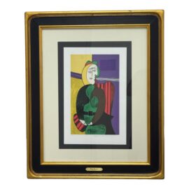 Pablo Picasso Framed Limited-Edition “Untitled” Lithograph Edition 290 of 500