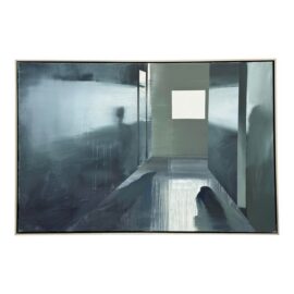 Emanuel Bernstone's Radiation Oil on Canvas, Framed. Estimated Cost: $15,400