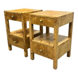 Made Goods Lindsey Nightstands, Pair. Original Price: $4,440