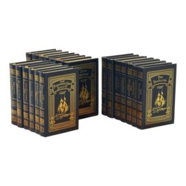 Easton Press Patrick O’Brian Aubrey Maturin Leather Bound Book Collection, Twenty Volumes