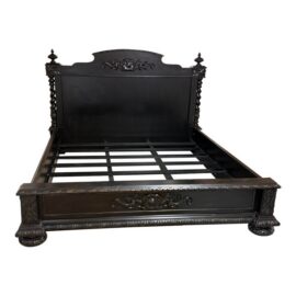 Eastern King Restoration Hardware French Empire Bed Frame. Original Price: $3,300