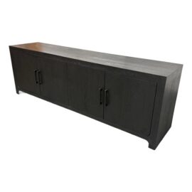 Restoration Hardware Davos Oak Media Console. Original Price: $4,715