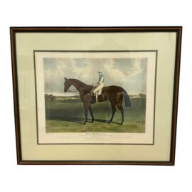 C. Hunt for John F. Herring “Bloomsbury” Equestrian Engraving, Framed