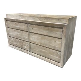 Restoration Hardware Callum Wide Dresser + Topper Set. Original Price: $3,300
