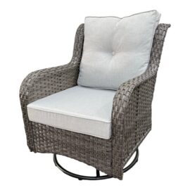 Outdoor Porch Glider Swivel Chair