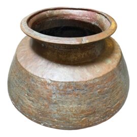 Indian Copper Water Vessel, Antique