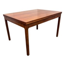 Danish Modern Wood Extension Dining Table. Original Price: $3,500