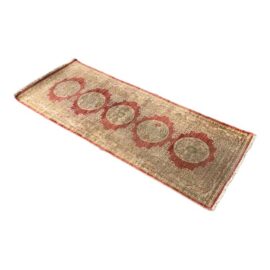 2ft 6in × 6ft 5in Oushak Turkish Runner Rug, Vintage