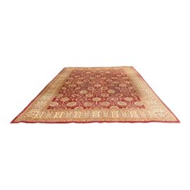 13ft × 17ft 10in Hand Knotted Afghani Wool Rug