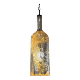 Contemporary Wine Bottle Pendant