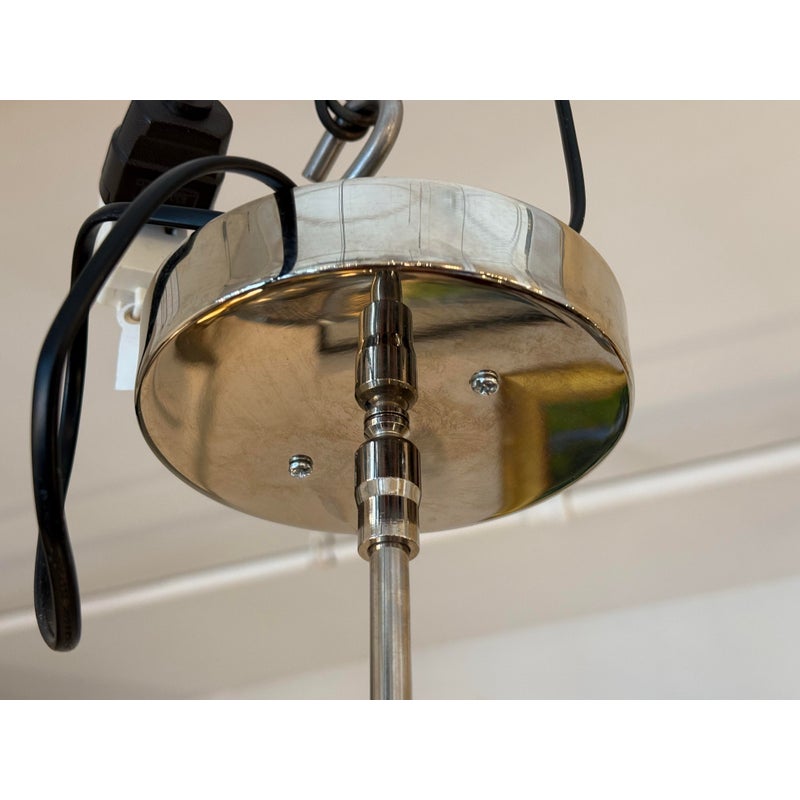 NauticalMart Mid-Century Modern Perforated Sputnik Chandelier
