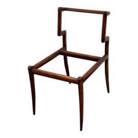 Rare Mid-Century Open Wood Lounge Chair Frame, Circa 1954