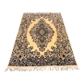 4ft 3in X 6ft 1in Hand Woven Aubusson Area Rug