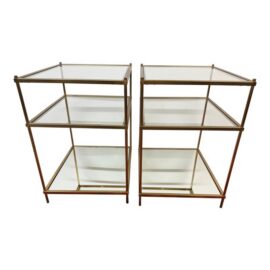 West Elm Terrace Bath Shelves, Pair. Original Price: $500