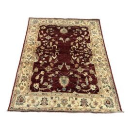 4ft 2in × 5ft 8in Pak-Veg Hand-Knotted Area Rug. Original Price: $1,750