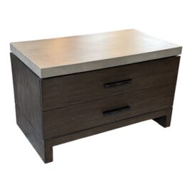 Restoration Hardware Meade Closed Nightstand. Estimated Cost: $1,700