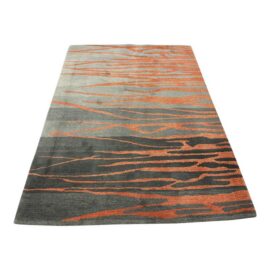 5ft 5 in × 7ft 5in Nourison Modern Multicolor Wool Rug