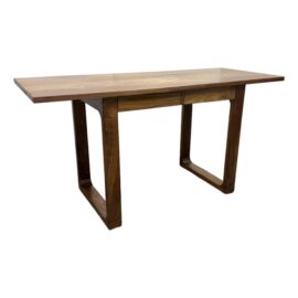 Mid-Century Modern Bespoke Walnut Writing Desk