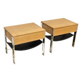 Schoolhouse Electric Nightstands, Pair